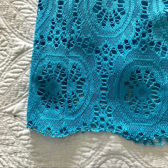 Lilly Pulitzer Emmett Blue Strapless Mini Maxi Dress EUC Size M - Picture 16 of 16